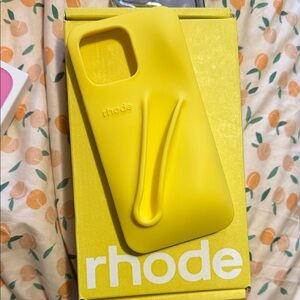 RHODE Vibrant Yellow Phone Case